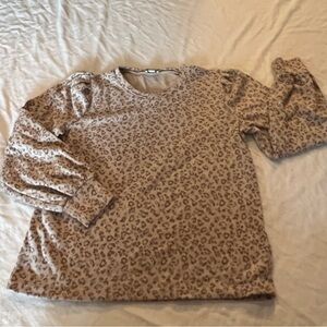 J. Crew women’s Leopard print Sweater size medium